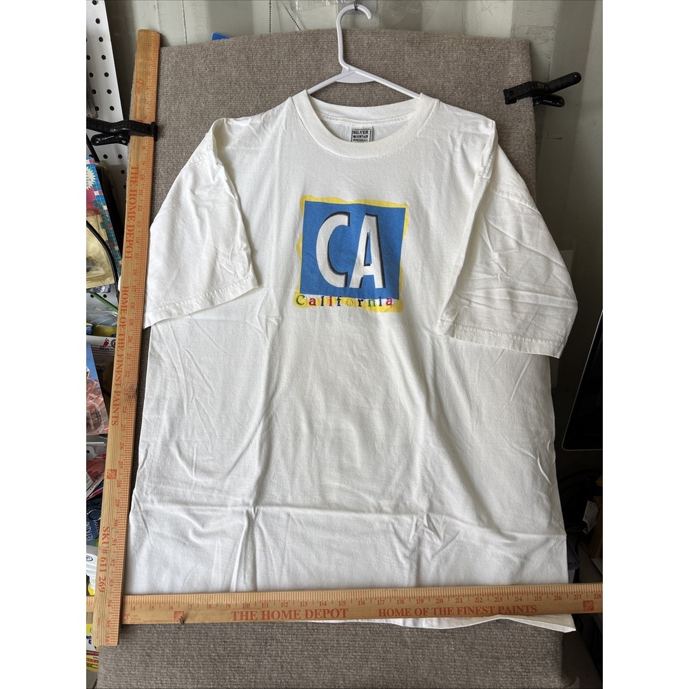 Vintage Silver Mountain 1990's California Men's Size XL Short Sleeve T-shirt